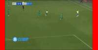 不走运！库尼亚第4、第18分钟头顶脚踢均中柱弹出，巴西仍0-0