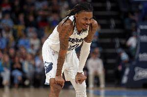 右小腿挫伤连续缺阵6场！灰熊官方：莫兰特可以出战今日NBA伦敦赛